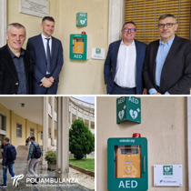 In alcuni casi un defibrillatore può salvare la vita: Poliambulanza lo dona al Polo Culturale diocesano di via Bollani a Brescia