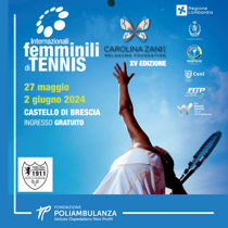 Internazionali femminili di tennis: a Brescia dal 27 maggio al 2 giugno con Fondazione Poliambulanza