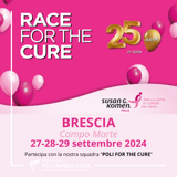 Race for the Cure 2024 – Partecipa alla 25esima edizione con la nostra squadra “POLI FOR THE CURE”