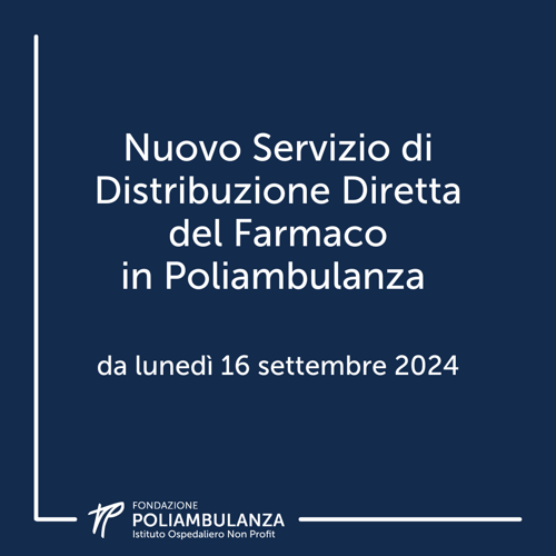 Nuovo Servizio di Distribuzione Diretta del Farmaco in Poliambulanza dal 16 settembre 2024